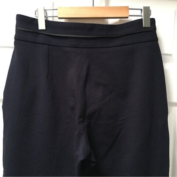 Sandro Navy Straight Leg High Waisted Pants - Picture 6 of 10